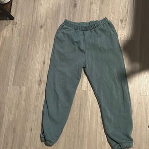 Zara green joggers